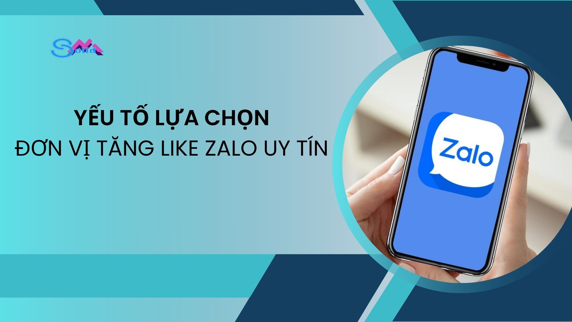 Yếu tố lựa chọn đơn vị tăng like Zalo chất lượng